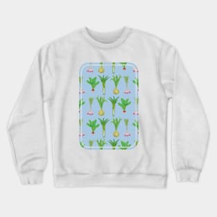 Vegetable Pattern Crewneck Sweatshirt